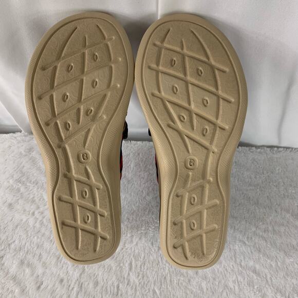 BZees Women's Premium Washable Slide Wedge Sandals Size 6.5 - Picture 7 of 9